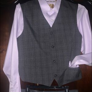 Haggar pants, Vest + Class  club shirt worn. $50